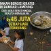 Makan Bergizi Gratis di Bandar Lampung: Janji Sehat, Realita Memilukan, dan Rp45 Juta yang Terbuang Setiap Hari