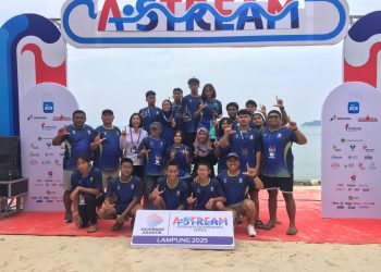 Jawa Timur Kuasai Kejurnas Astream Open Water Swimming 2025 di Kyokko Beach, Lampung