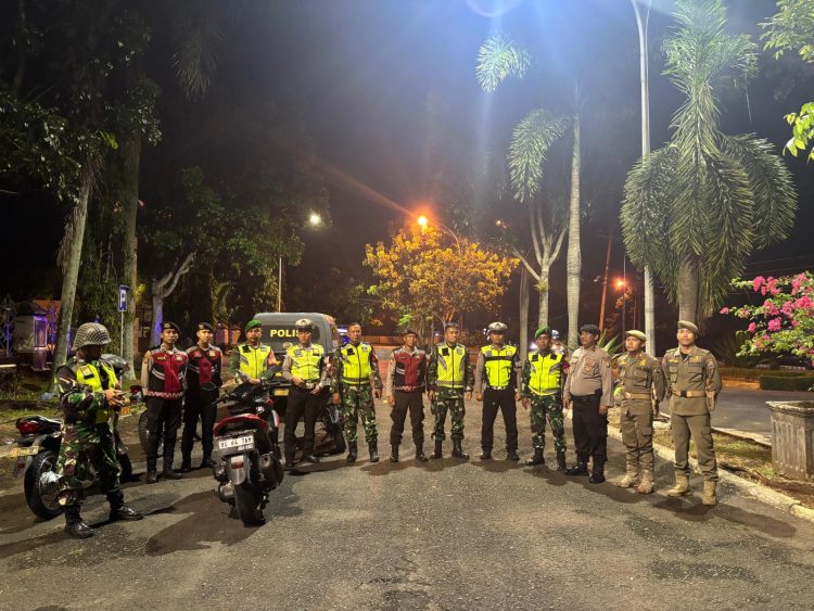Polsek Candipuro Gelar Patroli Skala Besar Jaga Kamtibmas Malam Hari