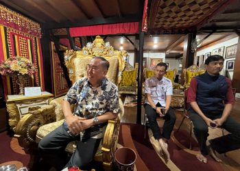 Audiensi Tim Evaluasi Penataan Desa Provinsi Lampung Bersama Bupati Tanggamus