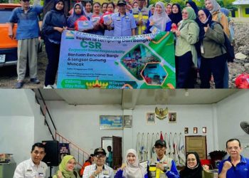 PT Mitra Bisnis Keluarga Ventura Wujudkan Kepedulian Sosial Melalui CSR Bencana Banjir dan Longsor di Pesawaran
