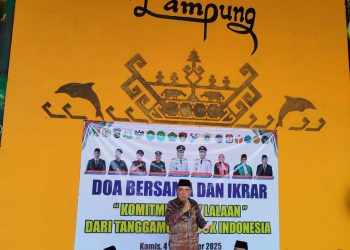 Tanggamus Gelar Doa Bersama dan Ikrar Damai, Perkuat Sinergi Ulama-Umaro untuk Keamanan Daerah