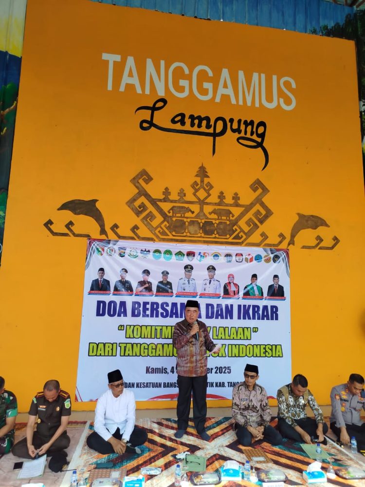 Tanggamus Gelar Doa Bersama dan Ikrar Damai, Perkuat Sinergi Ulama-Umaro untuk Keamanan Daerah