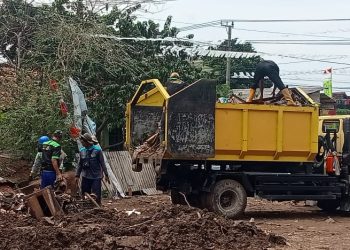 Pembersihan Pasca Banjir di Sukajaya Lempasing Dikebut, Pengusaha Didorong Ikut Berperan