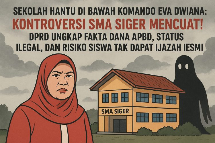 Polemik SMA Siger Kian Memanas: DPRD Ungkap Fakta Dana APBD, Status Ilegal, dan Ancaman Masa Depan Siswa