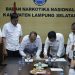 BNNK Lampung Selatan dan Lapas Narkotika Kelas IIA Bandar Lampung Tandatangani PKS, Perkuat P4GN di Wilayah Lampung Selatan
