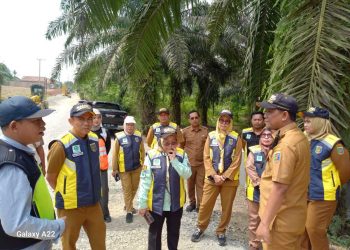 Monev Rekonstruksi Jalan di Lampung Tengah: Pembangunan Infrastruktur Mantap, Konektivitas dan Ekonomi Meningkat