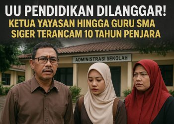 UU Pendidikan Dilanggar! SMA Siger Bandar Lampung Disebut Sekolah Ilegal, Ketua Yayasan hingga Guru Bisa Terjerat 10 Tahun Penjara