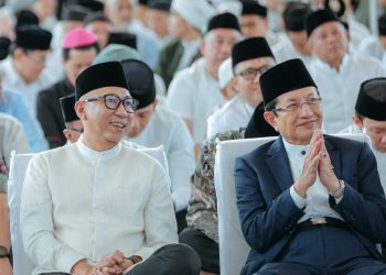 Menteri Agama Resmikan Masjid Raya Al-Bakrie, Lampung Punya Ikon Spiritual dan Ekonomi Baru