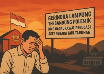 Gerindra Lampung Tersandung Skandal Aset Negara, RMD Dinilai Gagal Kawal Regulasi dan Wibawa Politik