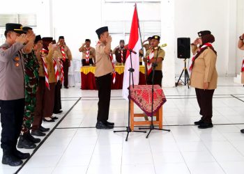 Pramuka Sukoharjo Resmi Dilantik, Wabup Pringsewu Tegaskan Pentingnya Pembinaan Generasi Muda