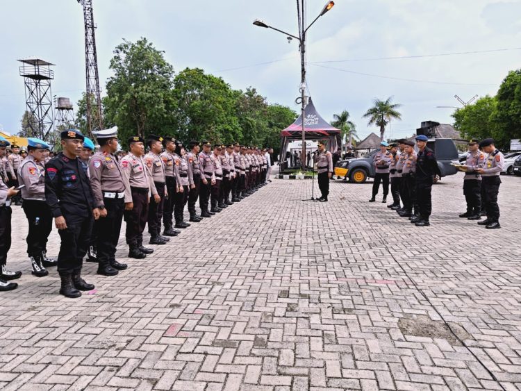 Polda Lampung Kerahkan 380 Personel, Amankan Laga Sengit Bhayangkara Presisi Lampung FC vs Persik Kediri di Stadion Sumpah Pemuda