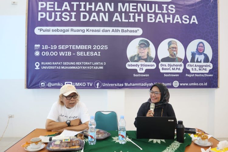 Pelatihan Menulis Puisi UMKO Lampung Utara Hari Kedua: Peserta Lahirkan Dua Karya Menawan