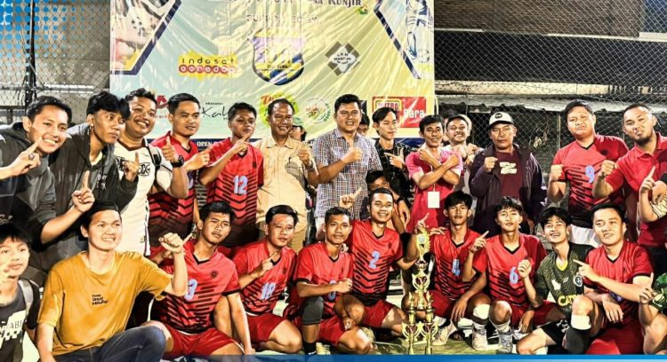 Kunjir Cup 2025 Ditutup Meriah, Desa Kedaton Angkat Trofi Juara Usai Laga Sengit