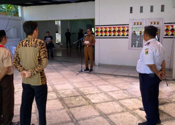 Jembatan Gantung Tampang Muda Diperbaiki: Harapan Baru untuk Akses Pendidikan di Pematang Sawa