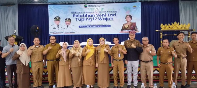 Tari Tuping 12 Wajah Jadi Sorotan, 50 Pelajar Lampung Selatan Ikuti Workshop Pelestarian Budaya