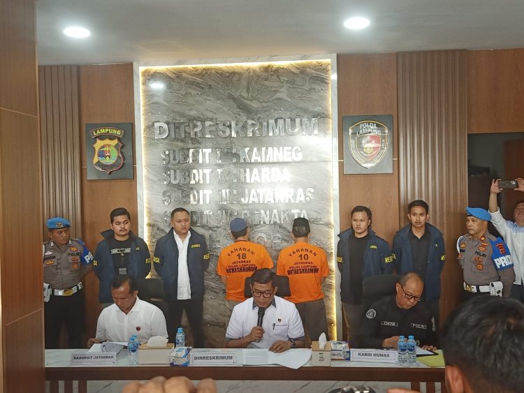 Dua Oknum LSM Lampung Ditangkap Diduga Lakukan Pemerasan Pejabat RSUDAM, Polisi Ungkap Modus dan Ancaman