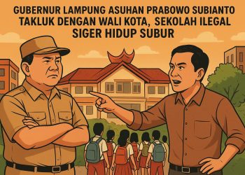Gubernur Lampung Dinilai Tak Berdaya Hadapi Wali Kota Eva Dwiana, Sekolah Ilegal Siger Justru Kian Subur