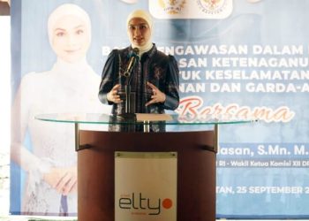 Putri Zulkifli Hasan Gaungkan Kolaborasi Generasi Muda dalam Pengawasan Nuklir di Lampung Selatan