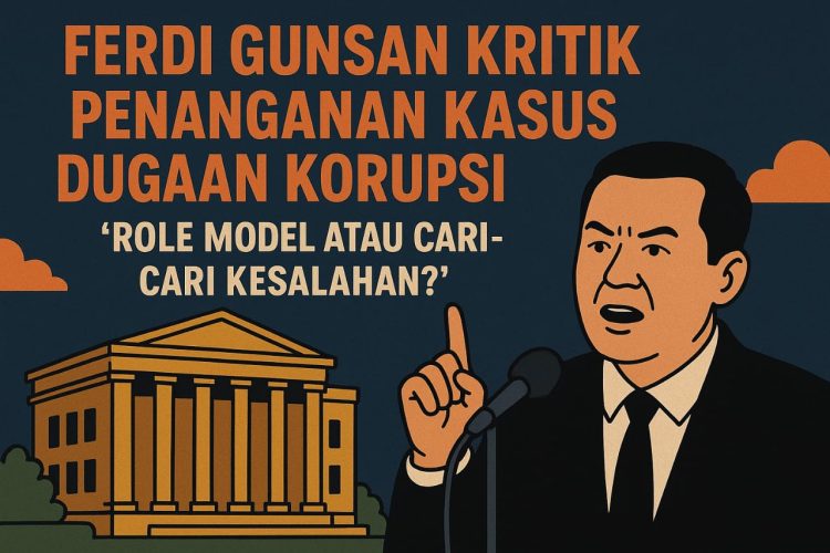 Ferdi Gunsan Bongkar Kejanggalan Kasus PT LEB: Role Model atau Sekadar Ajang Cari-Cari Kesalahan?
