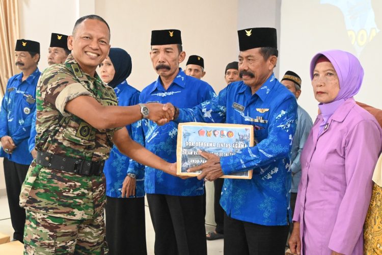 Lanud Pangeran M. Bun Yamin Gelar Doa Lintas Agama Jelang HUT Ke-80 TNI, Wujudkan Persatuan dan Kerukunan