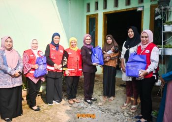 Bupati Pesawaran Salurkan Bantuan Beras untuk Keluarga Balita Stunting di HUT ke-80 PMI, Target Perbaikan Gizi Masyarakat