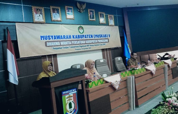 DWP Pringsewu Gelar Muskab V, Dorong Transformasi Organisasi Menuju Indonesia Emas 2045