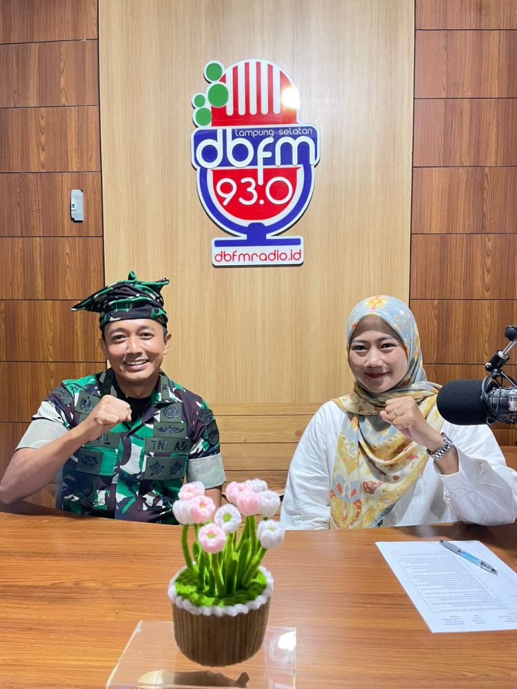 Radio Dimensi Baru Gelar Talkshow Eksklusif Bersama Dandim 0421 Lampung Selatan: “Menjadi Prajurit TNI AD Gratis, Begini Cara Mendaftar!”