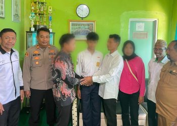 Polsek Talang Padang Mediasi Dugaan Kekerasan Guru di MTs Gisting, Tanggamus Berakhir Damai