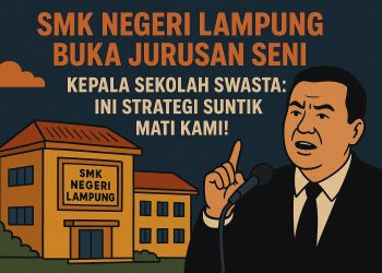 Polemik Pendidikan di Lampung Memanas: SMK Negeri Buka Jurusan Seni, Sekolah Swasta Tuding “Strategi Suntik Mati”