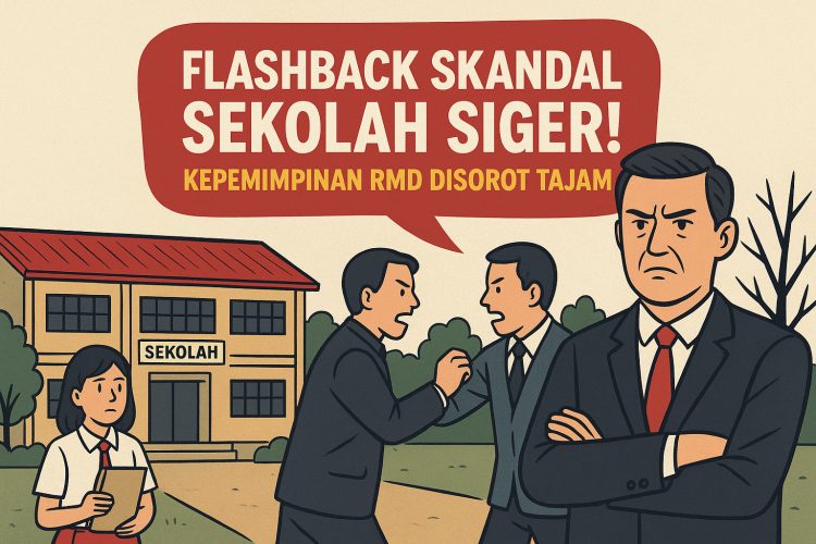 Flashback Skandal Sekolah Siger: Kepemimpinan RMD Diterpa Gelombang Kritik Tajam, Publik Tuntut Ketegasan!