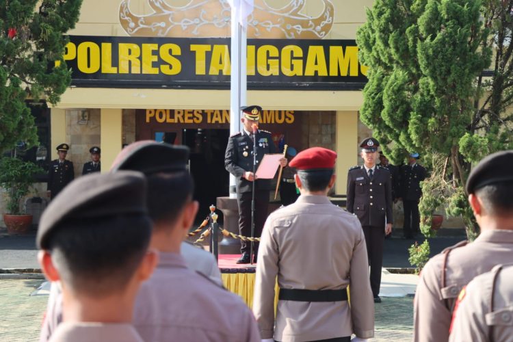 Kapolres Tanggamus Pimpin Upacara Hari Kesaktian Pancasila, Tegaskan Nilai Persatuan dan Toleransi