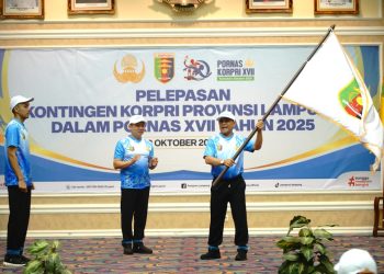 Gubernur Lampung Lepas 139 Atlet Korpri ke Pornas XVII di Palembang