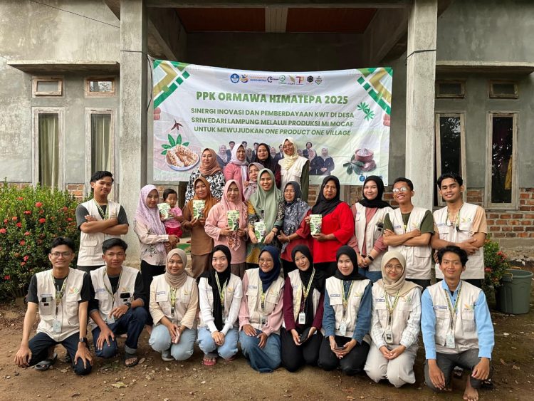 Mahasiswa Itera Bantu Perempuan Desa Sriwedari Ubah Singkong Jadi Mie Mocaf Bernilai Tinggi