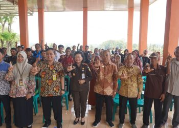 Dorong Partisipasi Masyarakat, BPN Pringsewu Gelar Penyuluhan PTSL di Pekon Wates Timur