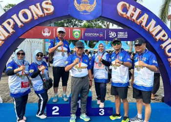 Sekda Lampung Utara Ikuti Korpri Run di Pembukaan Pornas Korpri XVII Palembang, Semangat Sportivitas dan Persiapan Jadi Tuan Rumah 2026