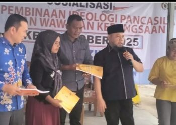 DPRD Lampung Gelar Sosialisasi Pancasila di Dua Desa, H.M. Hazizi Tegaskan Pentingnya Wawasan Kebangsaan
