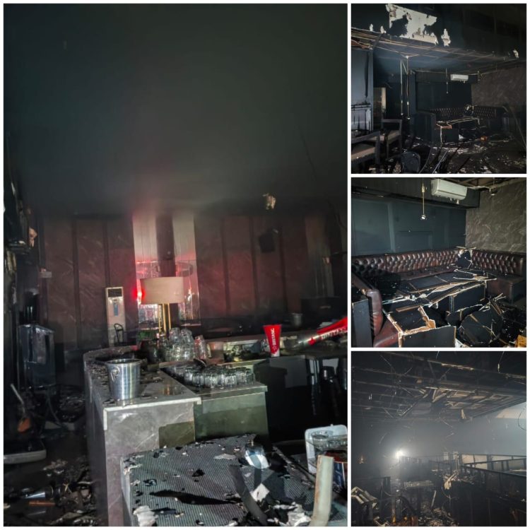 Bar dan Lounge Radar Space di Bandar Lampung Ludes Terbakar, Diduga Akibat Human Error Saat Mengisi Daya Sisha Elektrik