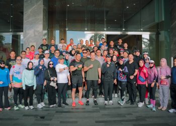 Gubernur Rahmat Mirzani Djausal Dampingi Menko AHY Dalam Fun Run Bandar Lampung, Kolaborasi Besar Dibangun Untuk Majukan Gerbang Sumatera