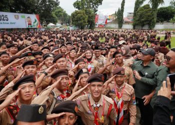Jambore Pramuka Penggalang Lampung VII 2025 Digelar, Wagub Jihan Nurlela Ajak Generasi Muda Berkarya Menuju Indonesia Emas 2045