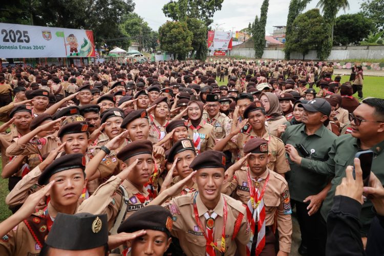 Jambore Pramuka Penggalang Lampung VII 2025 Digelar, Wagub Jihan Nurlela Ajak Generasi Muda Berkarya Menuju Indonesia Emas 2045