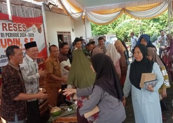 Reses Anggota DPR RI Sudin di Negeri Pandan Lampung Selatan, Soroti Narkoba dan Pinjol Ilegal