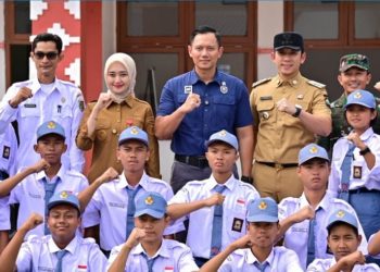 Menko AHY Tinjau Sekolah Rakyat Menengah Atas 32 Lampung, Dorong Pendidikan Berkualitas dan Pembinaan SDM Unggul