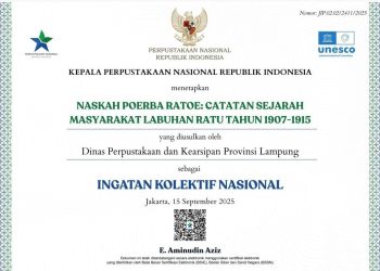 Dua Naskah Kuno Asal Lampung Raih Sertifikat IKON 2025, Bukti Kejayaan Warisan Budaya Nusantara