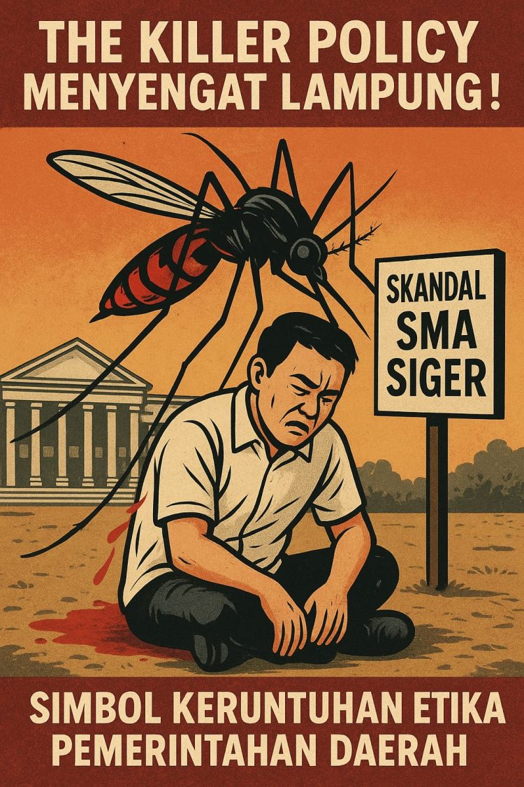 Skandal SMA Siger Bandar Lampung Mengguncang Publik! “The Killer Policy” Menjadi Simbol Krisis Etika Pemerintahan Daerah