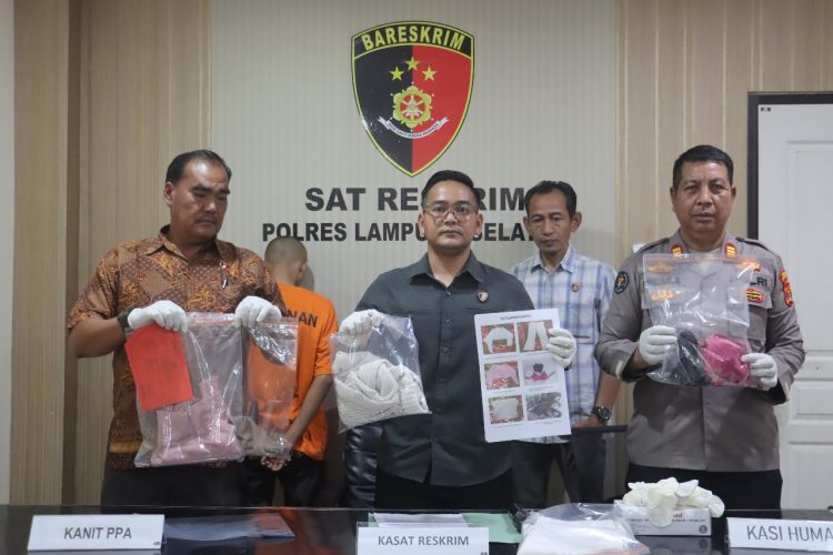 Polisi Tangkap Pelaku Pemerkosaan Anak di Kalianda, Satu Rekan Masih Buron