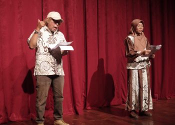 Isbedy-Dzafira Tampil Memukau Sebelum Thomas Amirico Tutup Pekan Kebudayaan Daerah Lampung