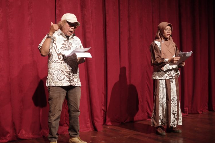 Isbedy-Dzafira Tampil Memukau Sebelum Thomas Amirico Tutup Pekan Kebudayaan Daerah Lampung