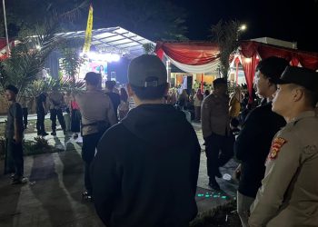 Polres Tanggamus Gelar Patroli Malam Skala Besar, Pastikan Kota Agung dan Gisting Aman dari Gangguan Keamanan