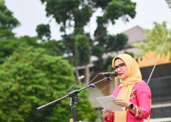 Upacara Peringatan Hari Sumpah Pemuda ke-97 di Pemkab Pesawaran: “Pemuda Pemudi Bergerak, Indonesia Satu”